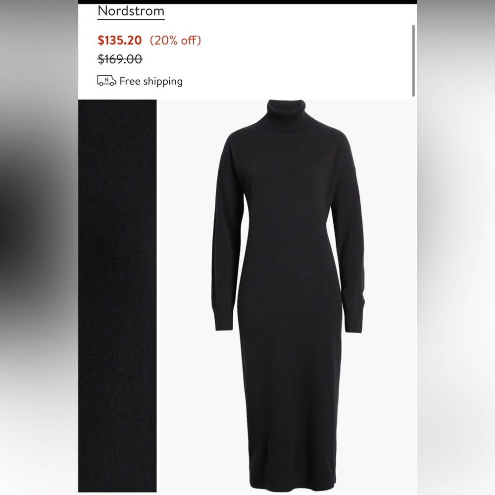 Sweater dress